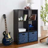 Galli 6 Cubby Storage Cabinet Espresso 