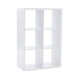 Galli 6 Cubby Storage Cabinet White