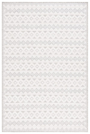 Safavieh Cabana 418 Power Loomed Indoor / Outdoor Rug Grey / Ivory 9' x 12'
