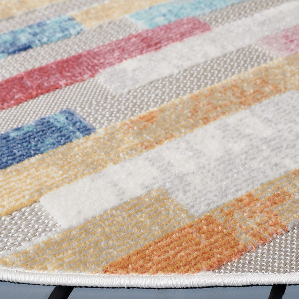 Safavieh Cabana 500 Power Loomed 90% Polypropylene/10% Polyester Indoor/Outdoor Rug CBN531Q-9