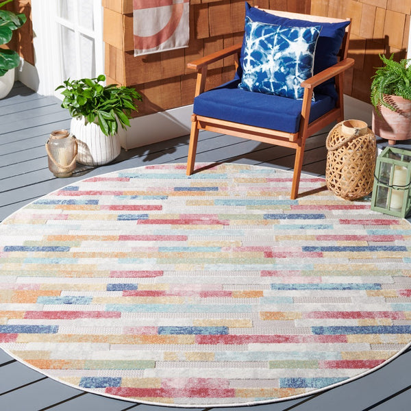 Safavieh Cabana 500 Power Loomed 90% Polypropylene/10% Polyester Indoor/Outdoor Rug CBN531Q-9