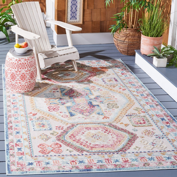 Safavieh Cabana 500 Power Loomed 90% Polypropylene/10% Polyester Indoor/Outdoor Rug CBN541P-9