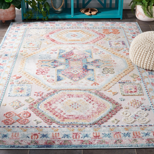 Safavieh Cabana 500 Power Loomed 90% Polypropylene/10% Polyester Indoor/Outdoor Rug CBN541P-9