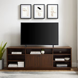 Walker Edison Cody Transitional/Contemporary 70" Contemporary Two-Door Wood Console CDYM3FDW