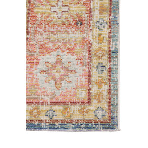 AMER Rugs Century CEN-15 Power-Loomed Bordered Transitional Area Rug Blue 7'10" x 10'6"