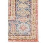 AMER Rugs Century CEN-16 Power-Loomed Bordered Transitional Area Rug Coral 7'10" x 10'6"