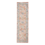 AMER Rugs Century CEN-16 Power-Loomed Bordered Transitional Area Rug Coral 2'6" x 8'