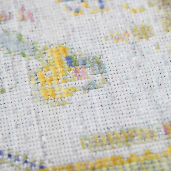 AMER Rugs Century CEN-22 Power-Loomed Bordered Classic Area Rug Blue 7'10" x 10'6"