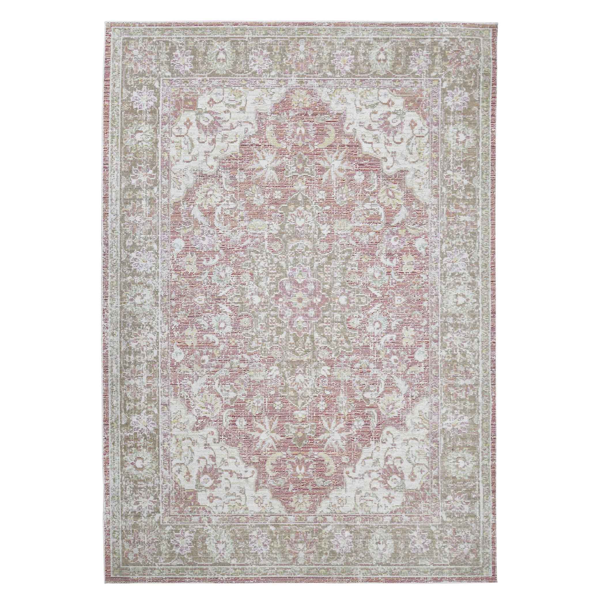 Century CEN-23 Vintage Medallion Area Rug - Timeless Design, Durable P