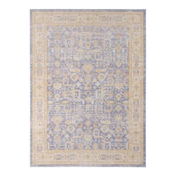 AMER Rugs Century CEN-6 Power-Loomed Bordered Transitional Area Rug Lavender 7'10" x 10'6"