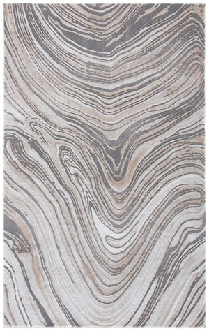 Craft 846 Contemporary Power Loomed 70% Polypropylene, 30% Polyester Rug Gold / Grey