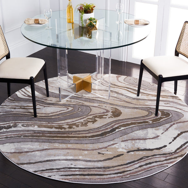 Safavieh Craft 800 Power Loomed 85% Polypropylene/15% Polyester Rug CFT856F-9