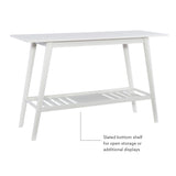 Charlotte Console Table White