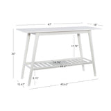 Charlotte Console Table White