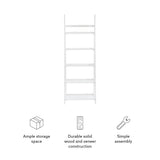 Charlotte Bookcase White