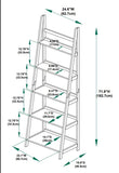 Charlotte Bookcase White