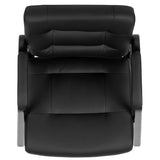 English Elm EE1532 Contemporary Commercial Grade Leather Side Chair Black EEV-12330
