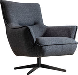 Whiteline Modern Living Fatsa Swivel Chair CH1757F-DGRY
