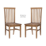 Percival Side Chair Natural- Set of Two