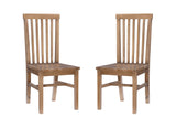 Percival Side Chair Natural- Set of Two