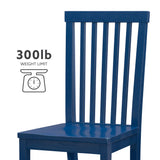 Percival Side Chair Navy- Set of Two