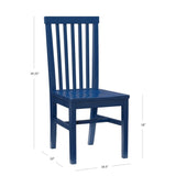 Percival Side Chair Navy- Set of Two