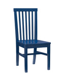 Percival Side Chair Navy- Set of Two