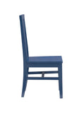 Percival Side Chair Navy- Set of Two