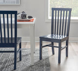 Percival Side Chair Navy- Set of Two