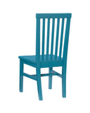 Percival Side Chair Teal- Set of Two