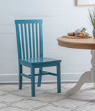 Percival Side Chair Teal- Set of Two