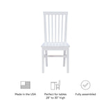 Percival Side Chair White- Set of Two