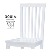 Percival Side Chair White- Set of Two