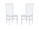 Percival Side Chair White- Set of Two