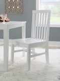 Percival Side Chair White- Set of Two