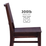 Devin Side Chair Brown- Set of Two