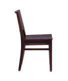 Devin Side Chair Brown- Set of Two