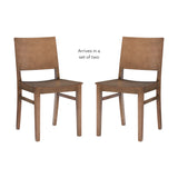 Devin Side Chair Natural - Set of Two