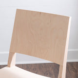 Devin Side Chair Unfinished- Set of Two