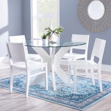 Devin Side Chair White Set Of 2