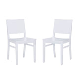 Devin Side Chair White Set Of 2