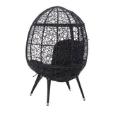 Egbert Round Chair Black