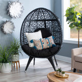 Egbert Round Chair Black