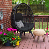 Egbert Round Chair Black