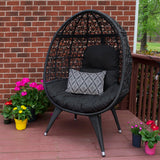 Egbert Round Chair Black