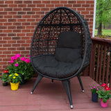 Egbert Round Chair Black