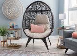 Egbert Round Chair Brown