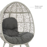 Egbert Round Chair Grey