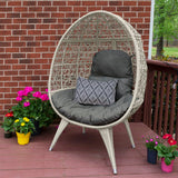 Egbert Round Chair Grey