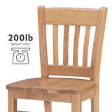 Rudra Kids Chair Natural- Set of Two